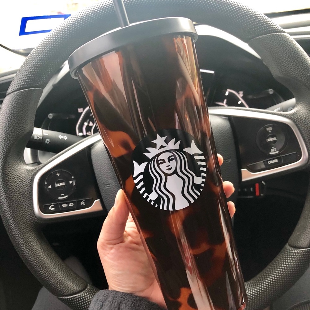 NWT 24oz Starbucks Tortoise Cold Cup
